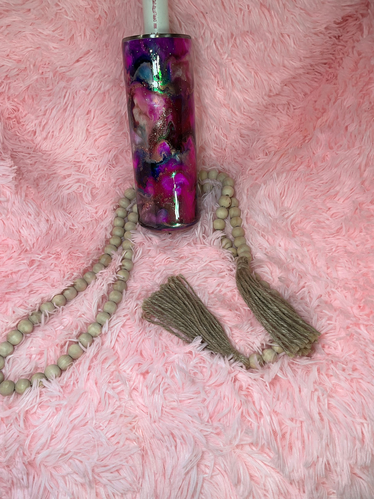 20 oz pink twist