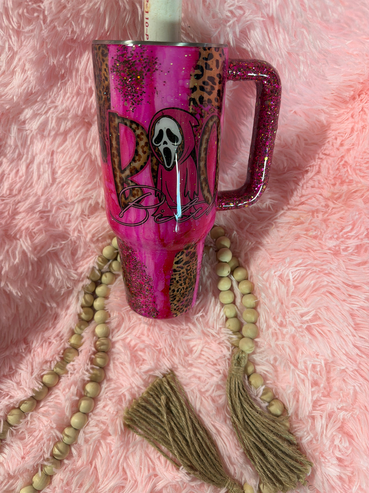 40 oz , boo leopard