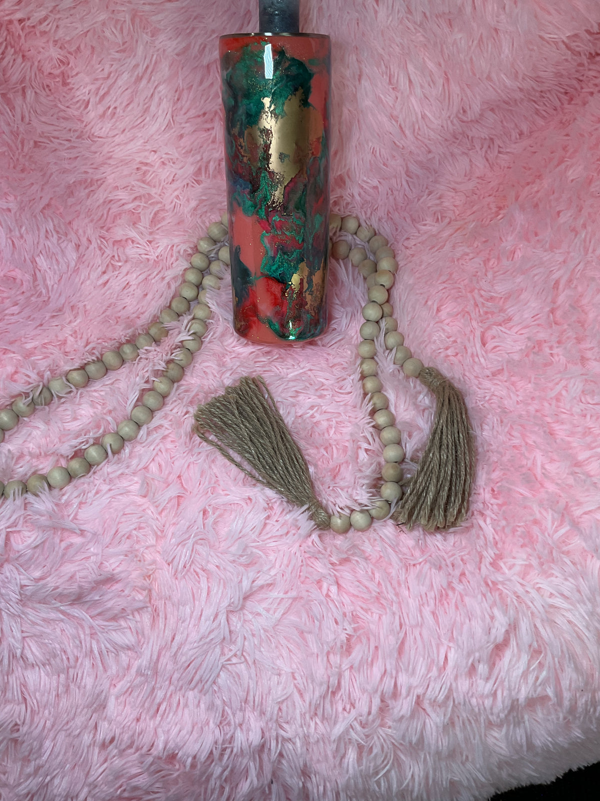 20 oz , teal cream,