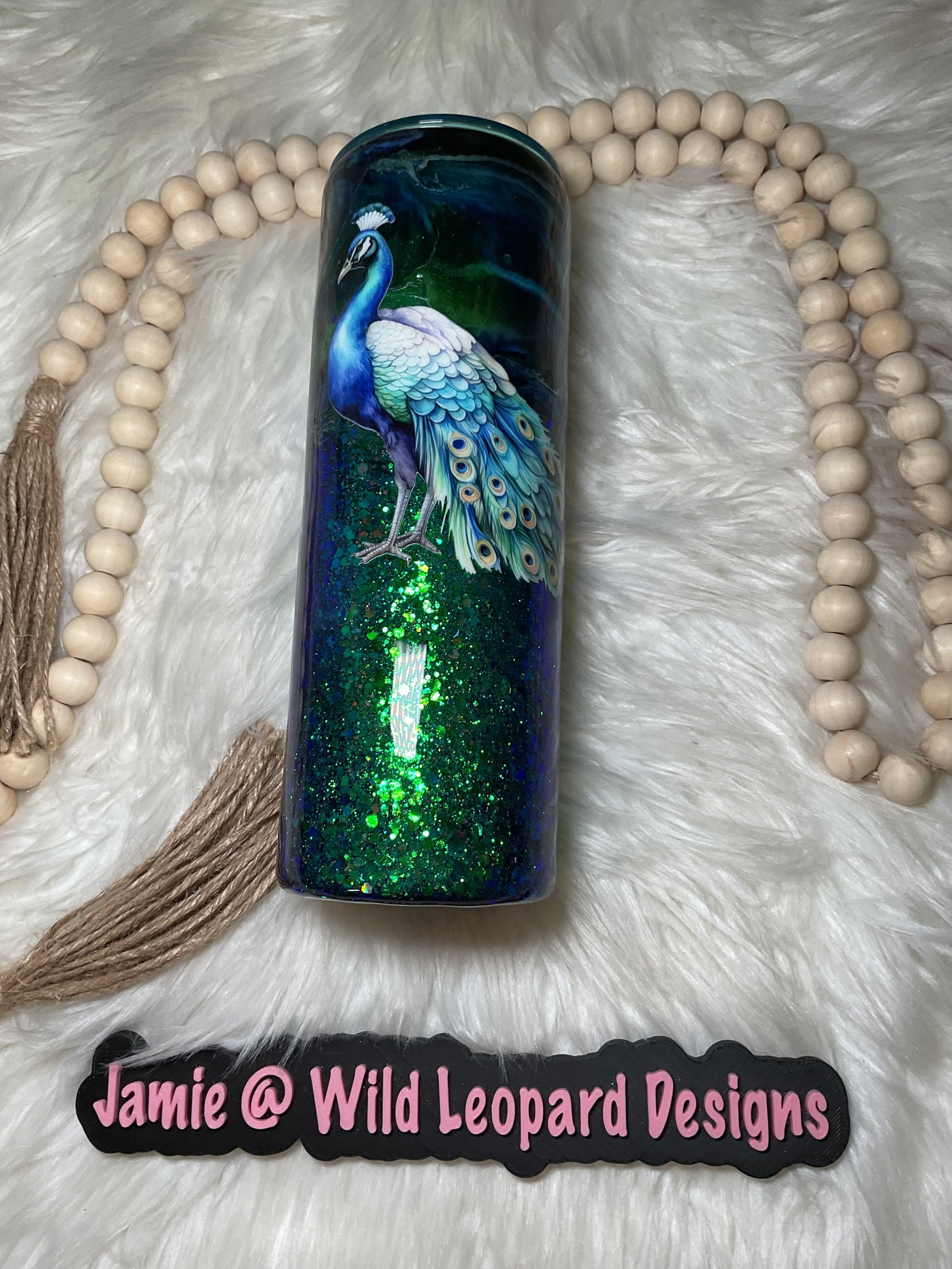 Ls # 4 / 20 0z skinny w/ green lid