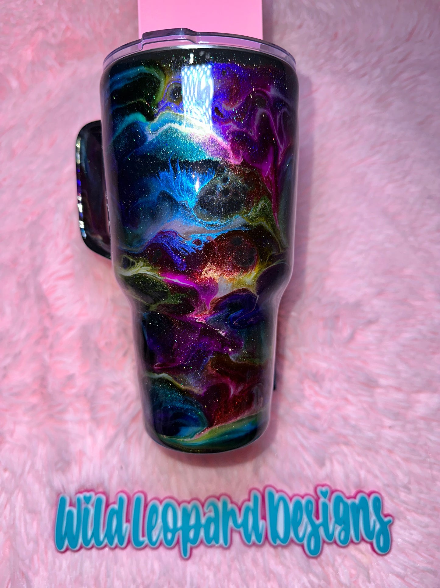 26- 30 oz curve handle rainbow
