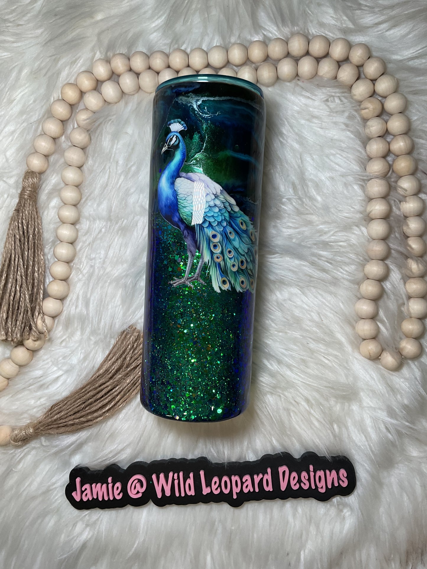 Ls # 4 / 20 0z skinny w/ green lid