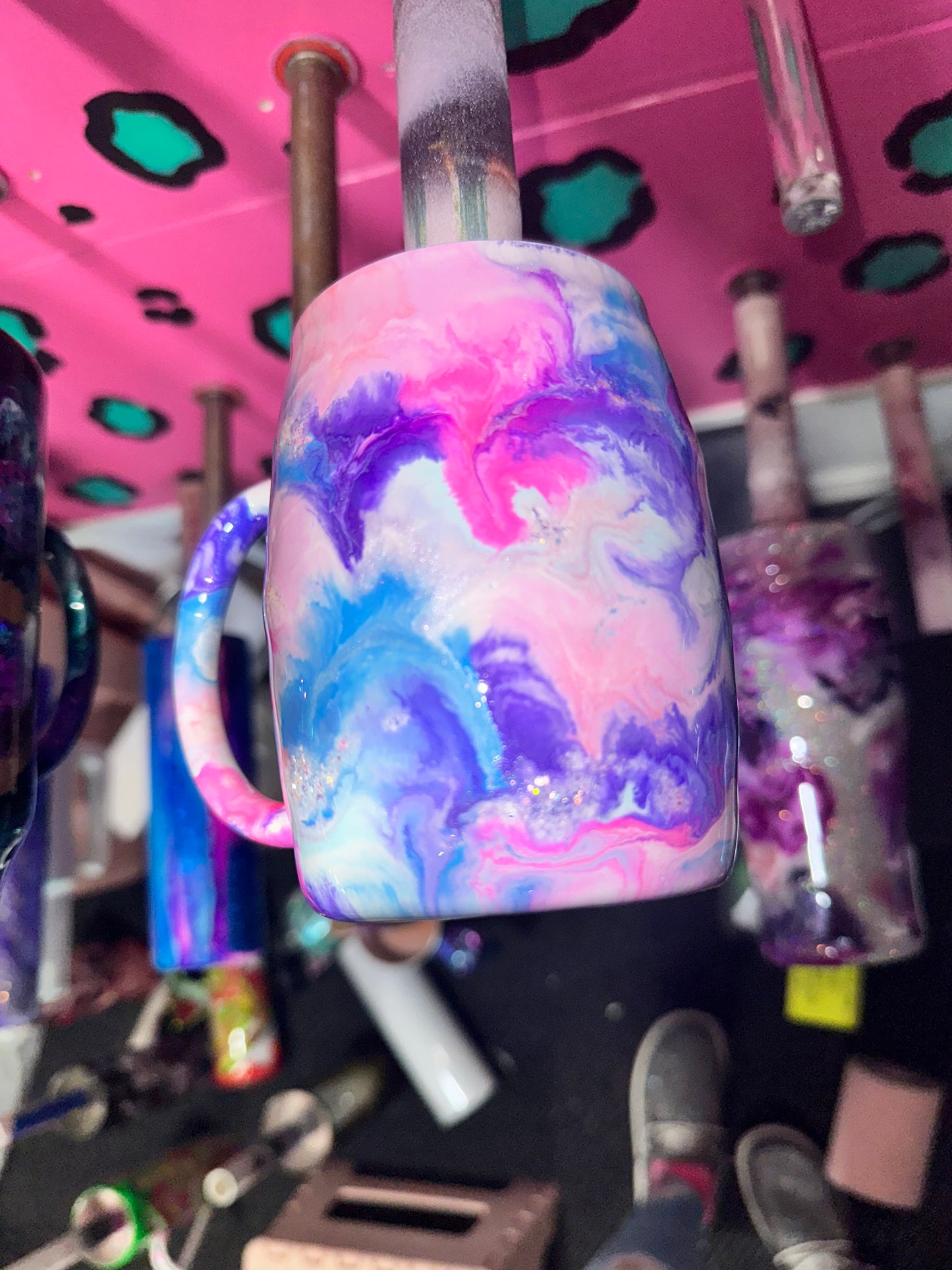 14 oz pastel mug