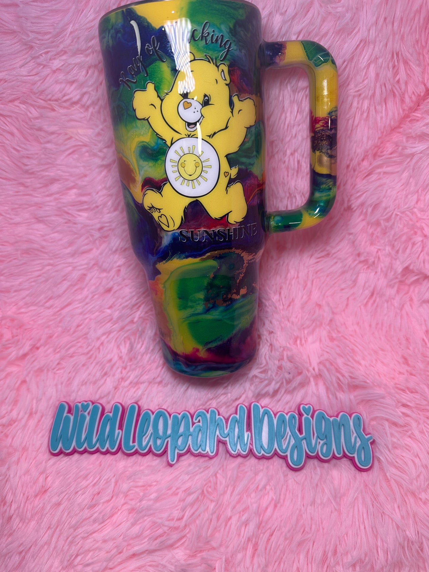 Swear bear 40 oz
