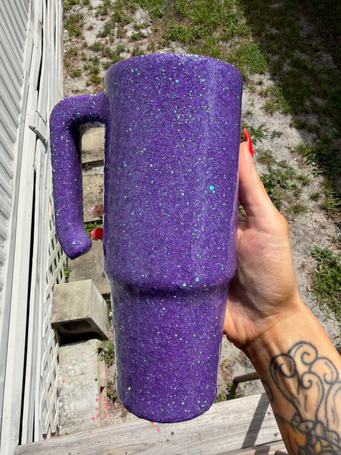 30 oz grippy - purple