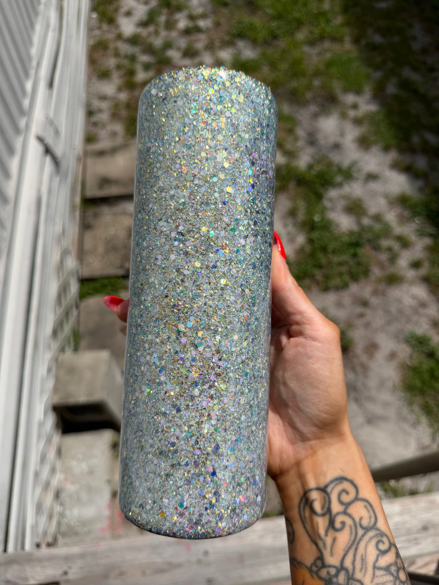 30 oz opal silver