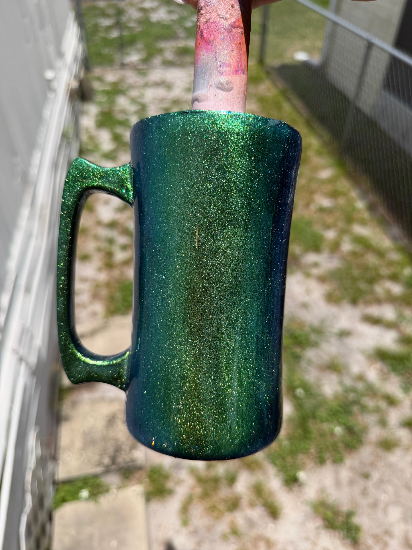 20 beer mug / chameleon