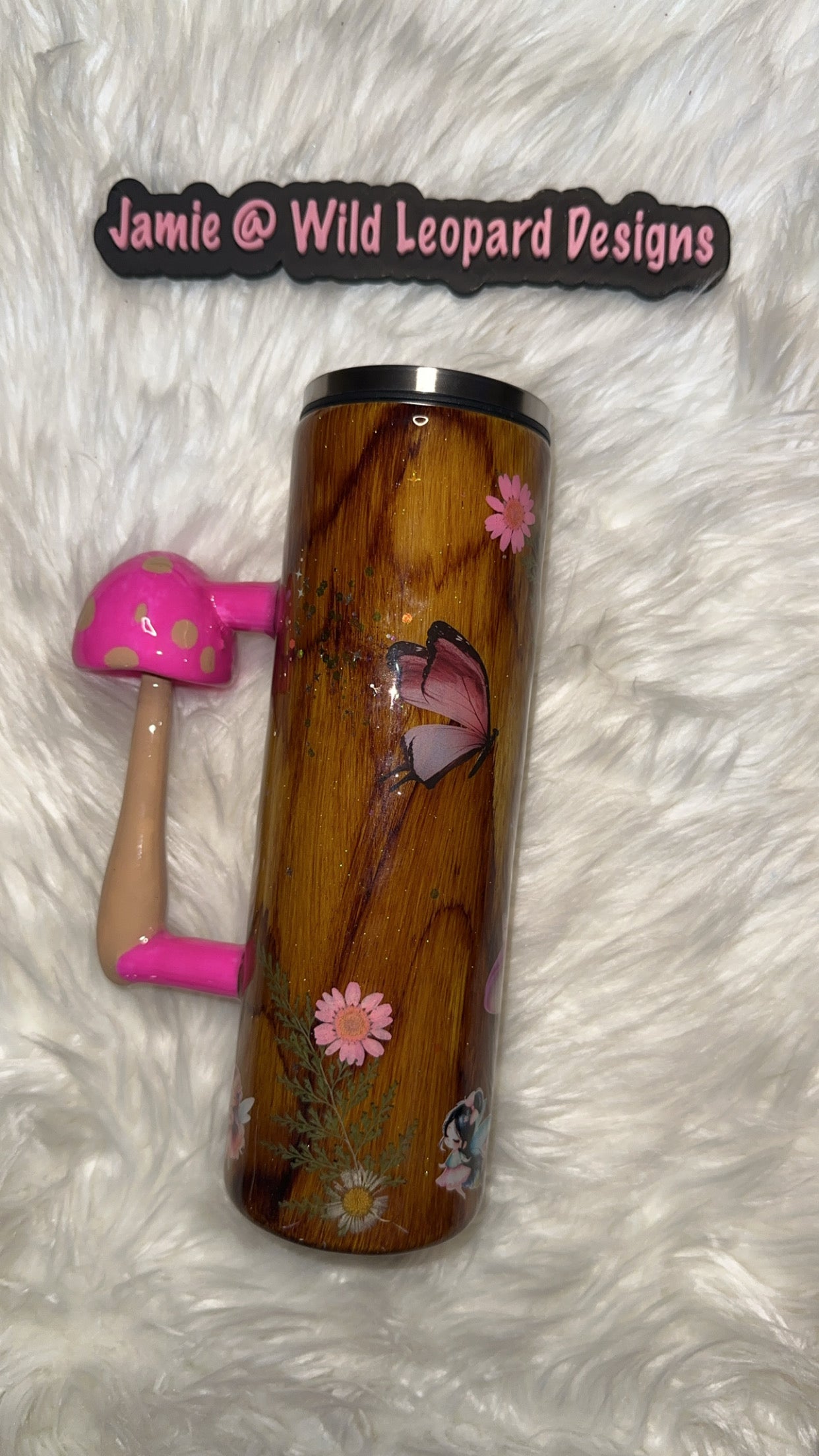 Mushroom house pink 30 oz