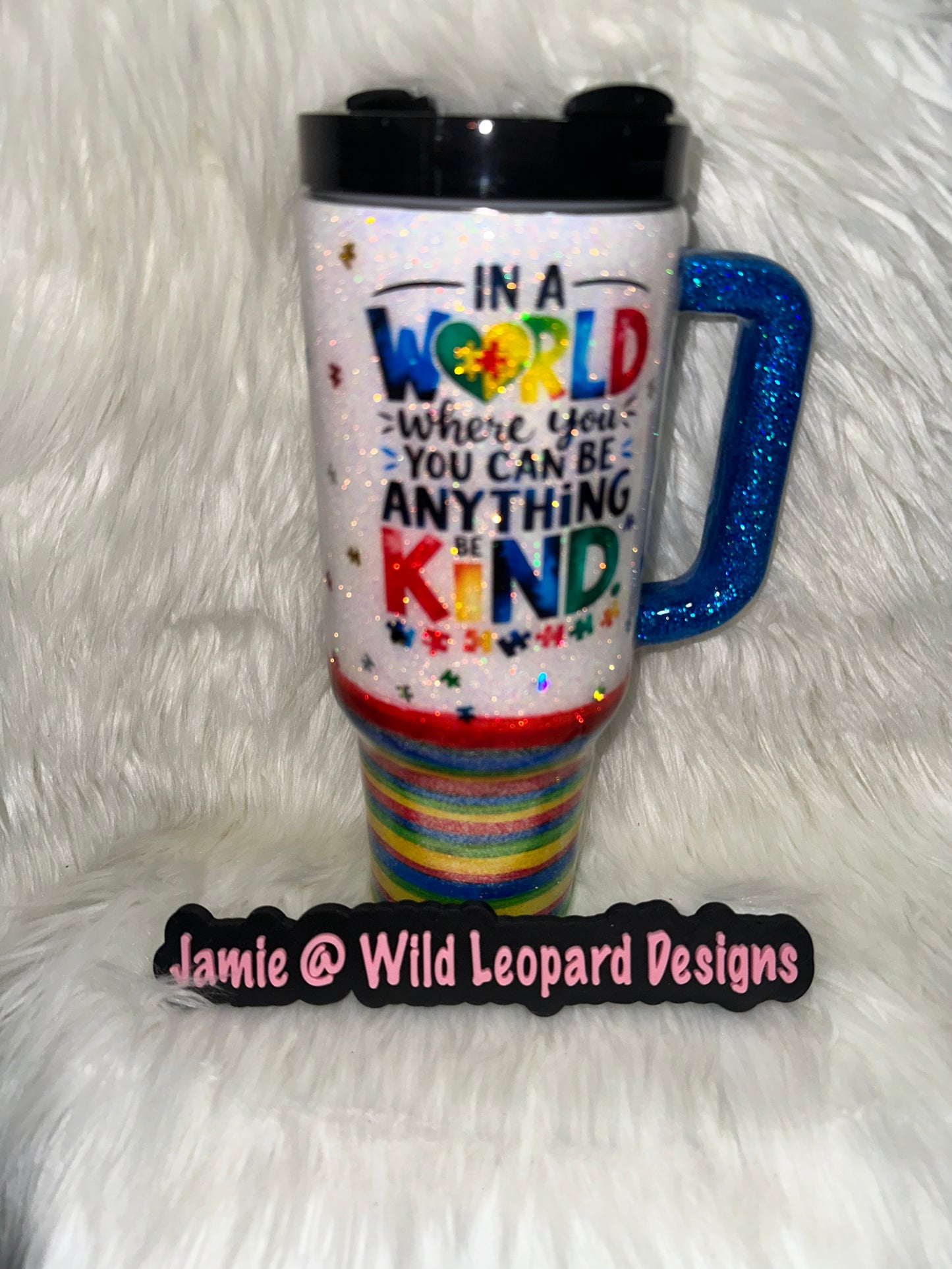 Autism  40 oz handle