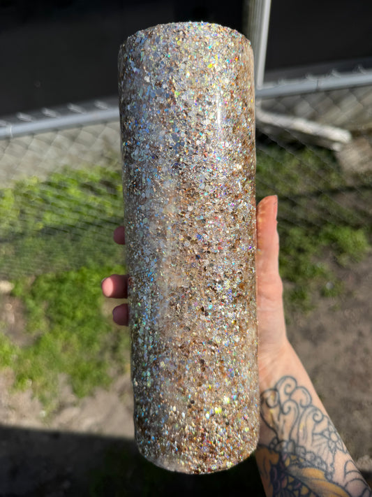 30 oz textured gold