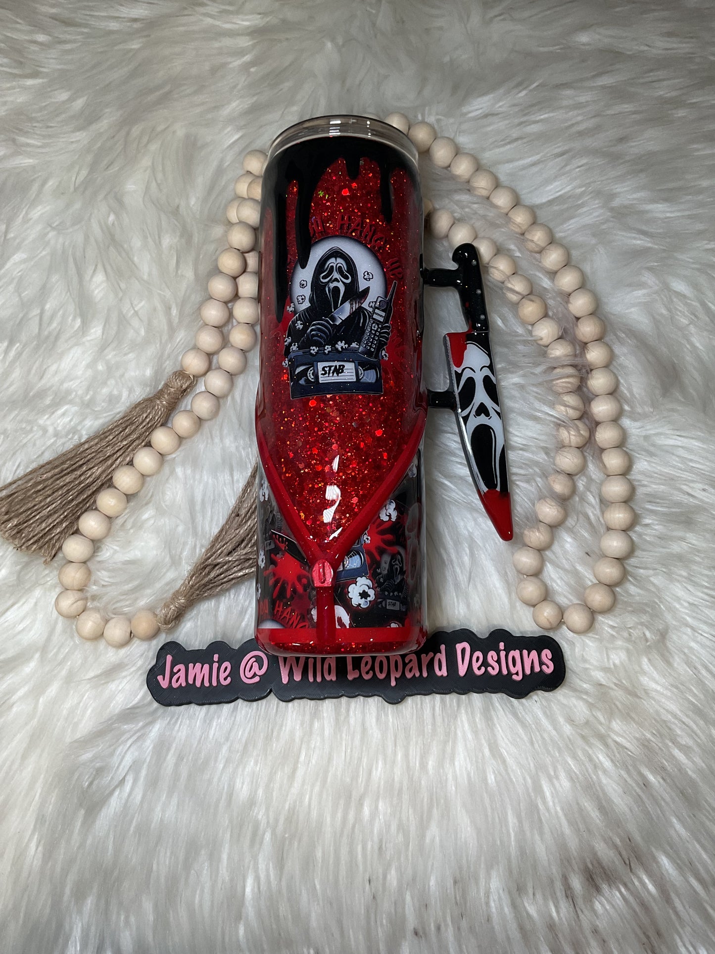 Ls # 71 / 30 oz zipper , comes with popcorn lid