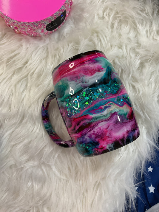 Pink purple teal swirl (Melissa)