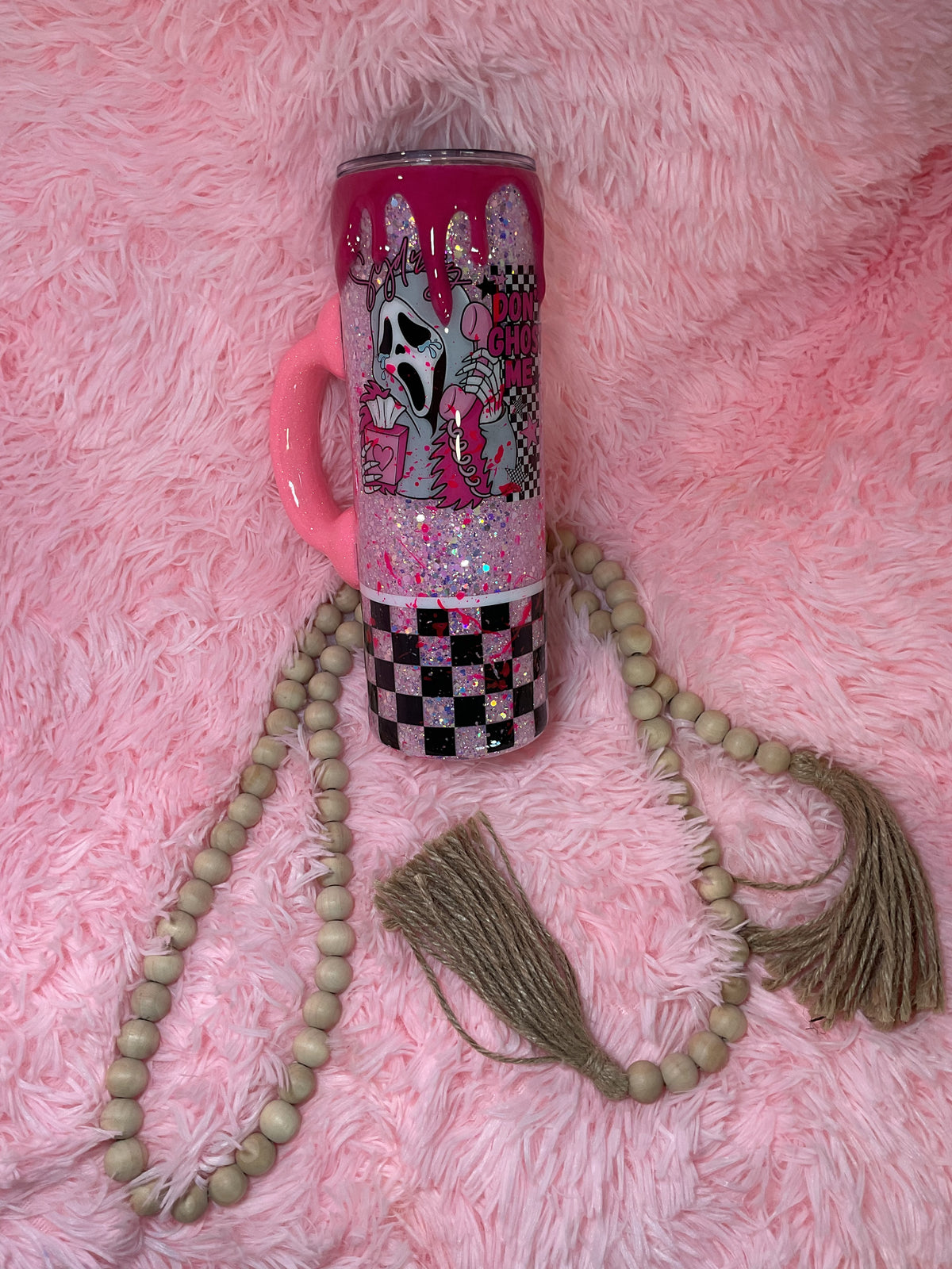 30 oz pink phone