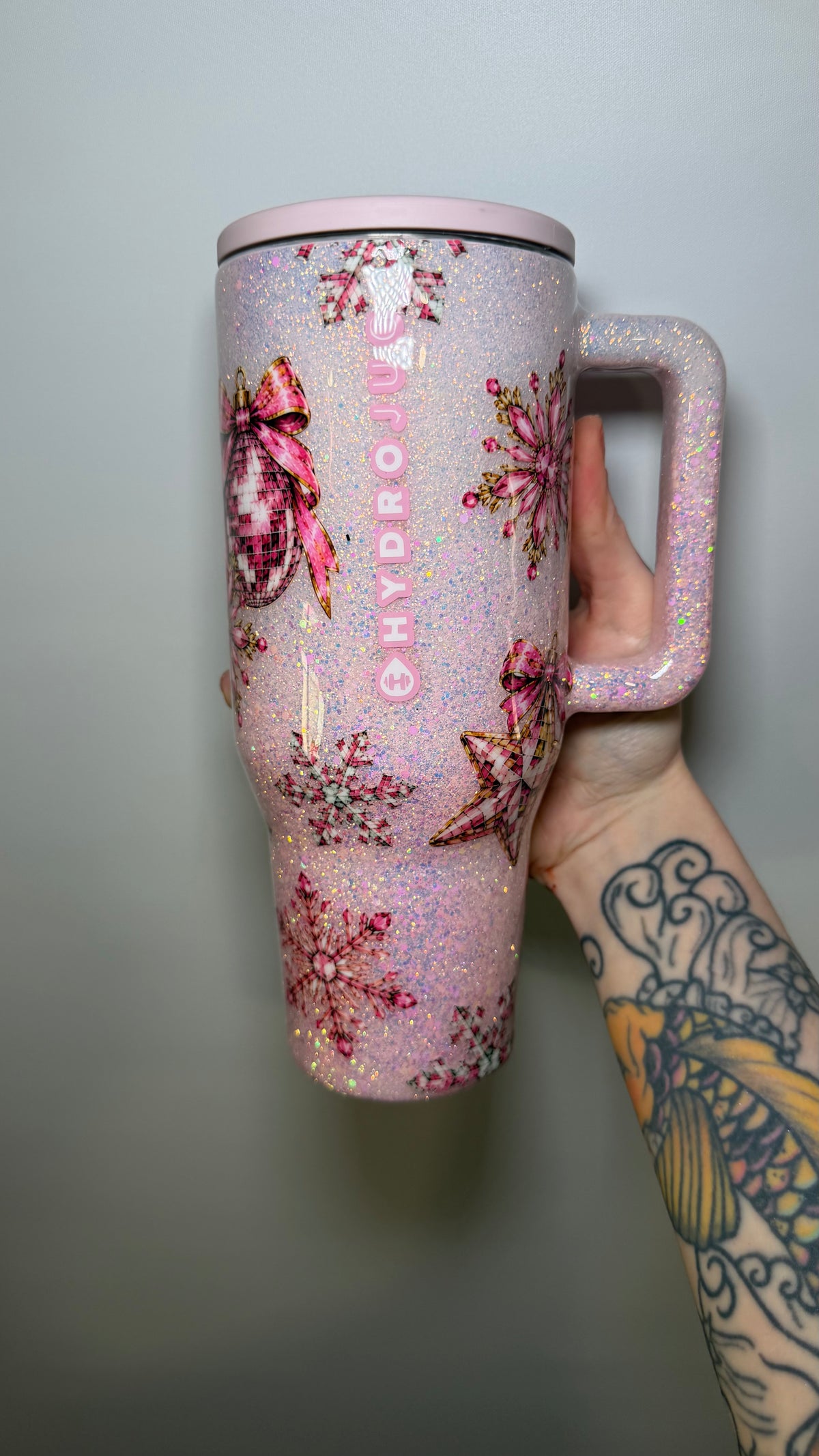 40 oz hydro jug . Santa knows
