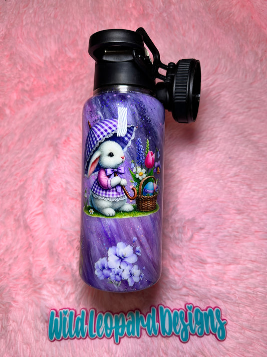2- 32 oz hydro purple Easter Milky Way