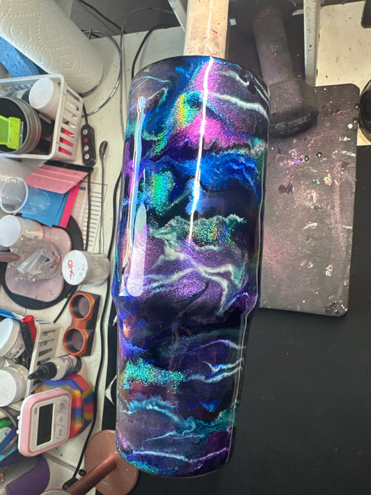 30 oz clipmate , purple , blue , teal