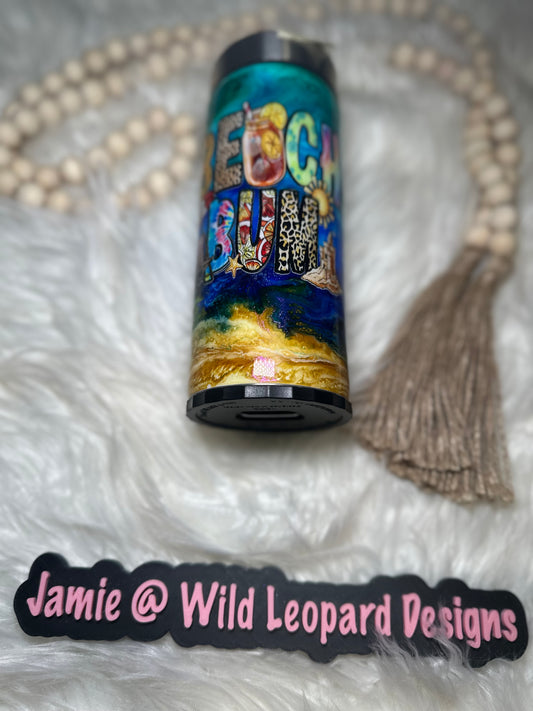 Ls # 61 - skinny can koozie