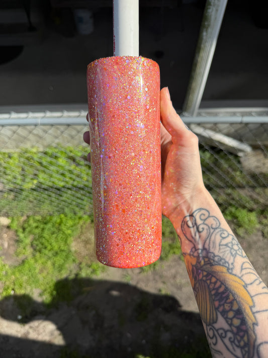 20 oz peach coral