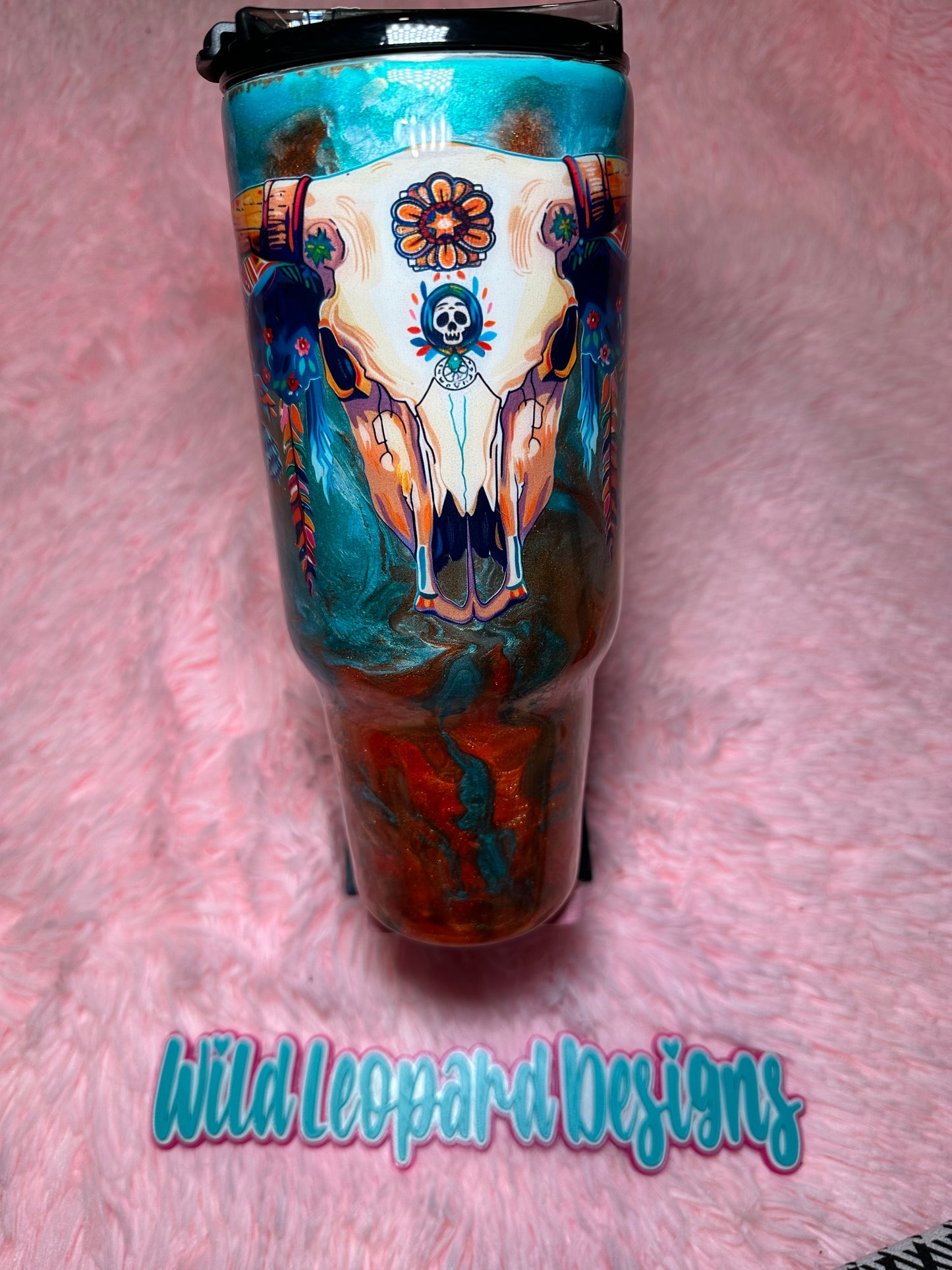 50- 40 oz dual marble western