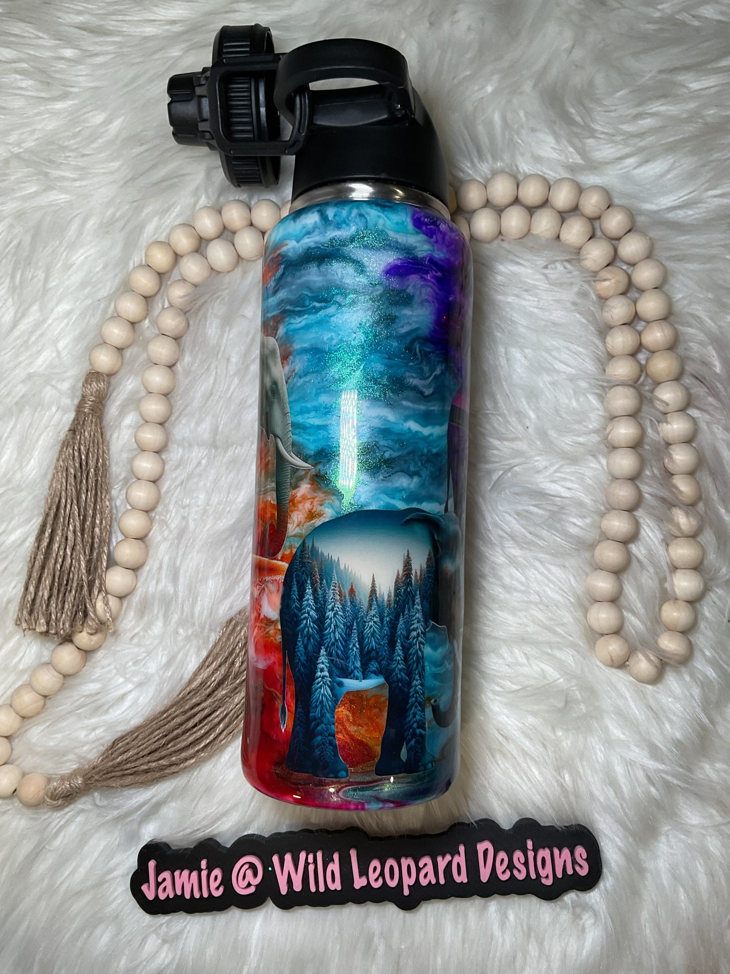 Ls # 9 / 40 0z hydro / comes with two lids