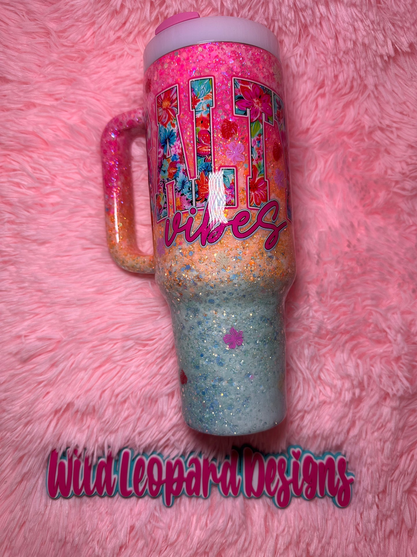 Xxx- 40 oz Stanley glow