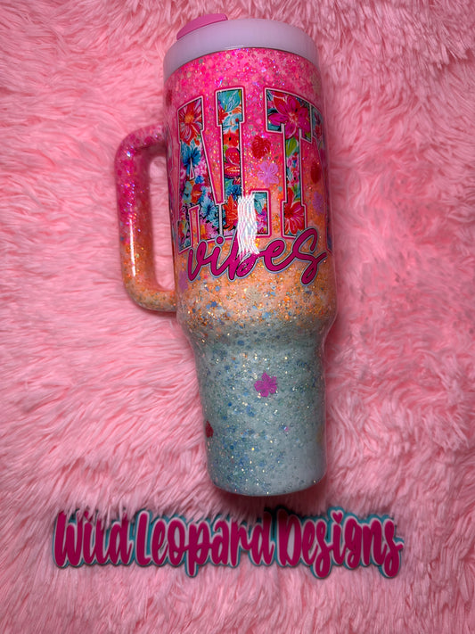 Xxx- 40 oz Stanley glow