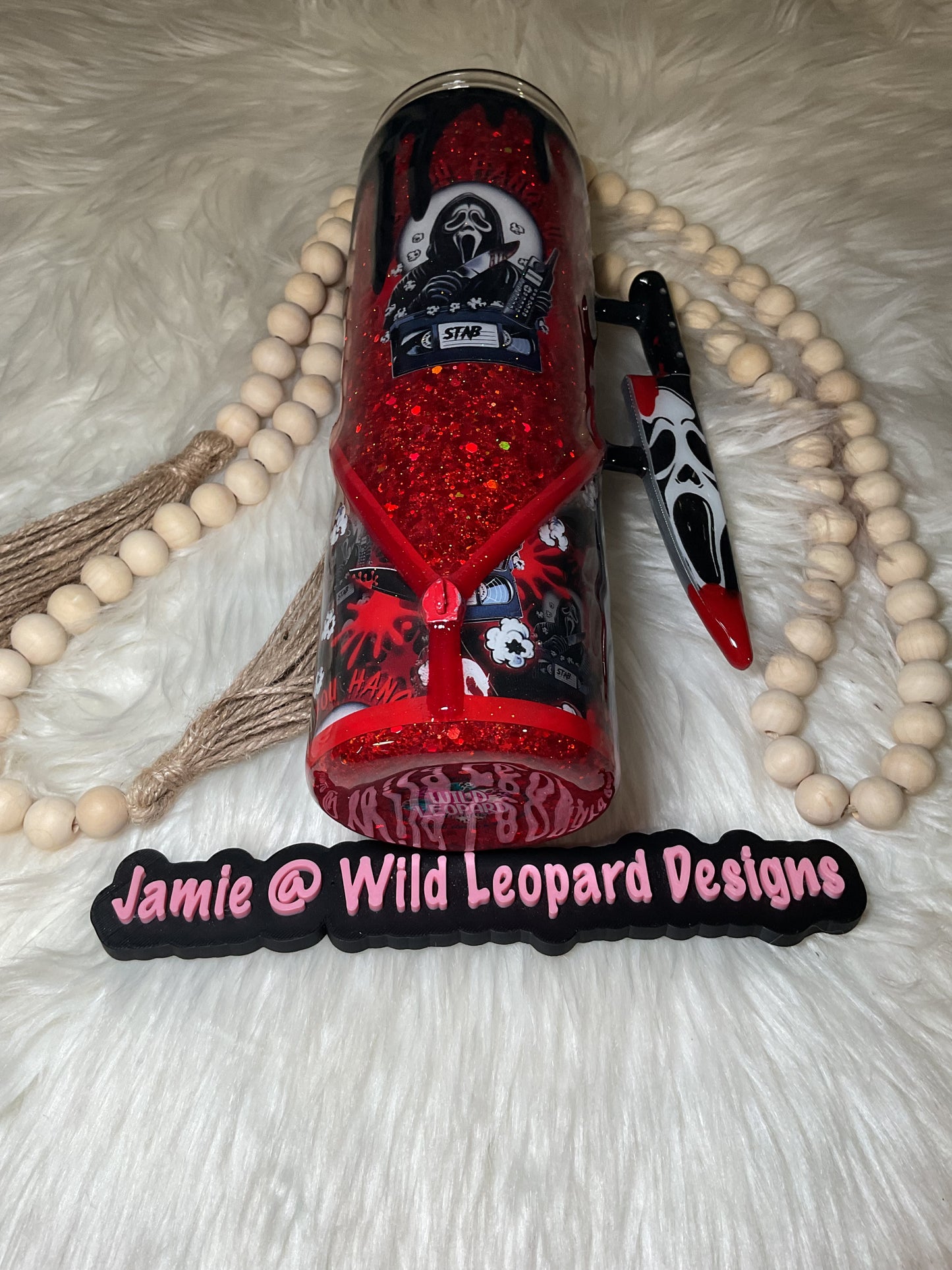 Ls # 71 / 30 oz zipper , comes with popcorn lid