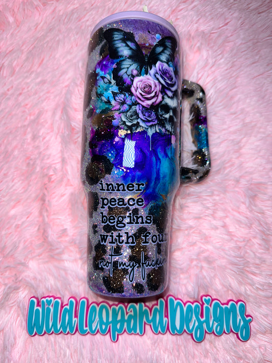53-40 oz leopard purple/blue flip lid