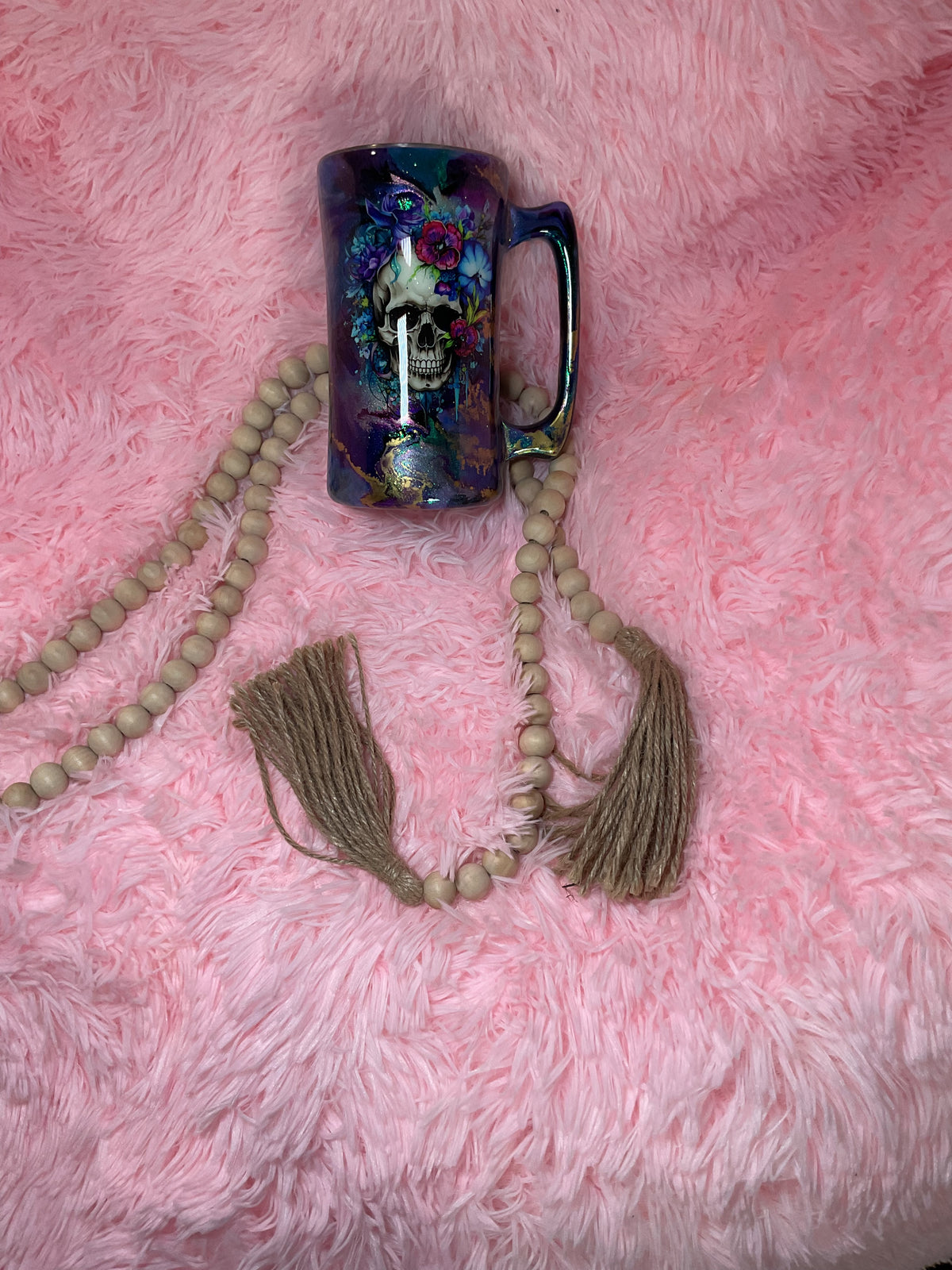 20 oz , skull mug