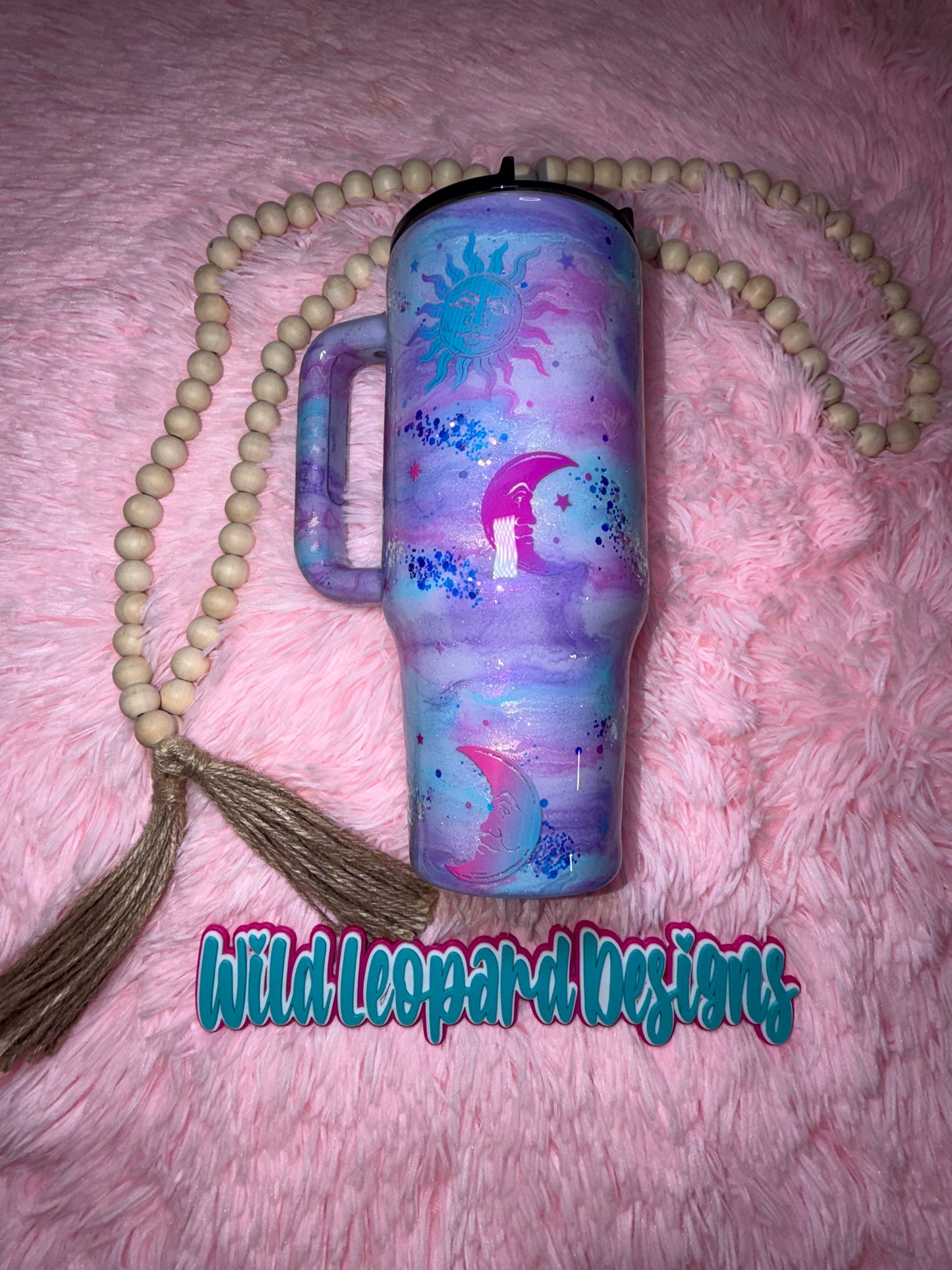 36-40 oz pastel moon