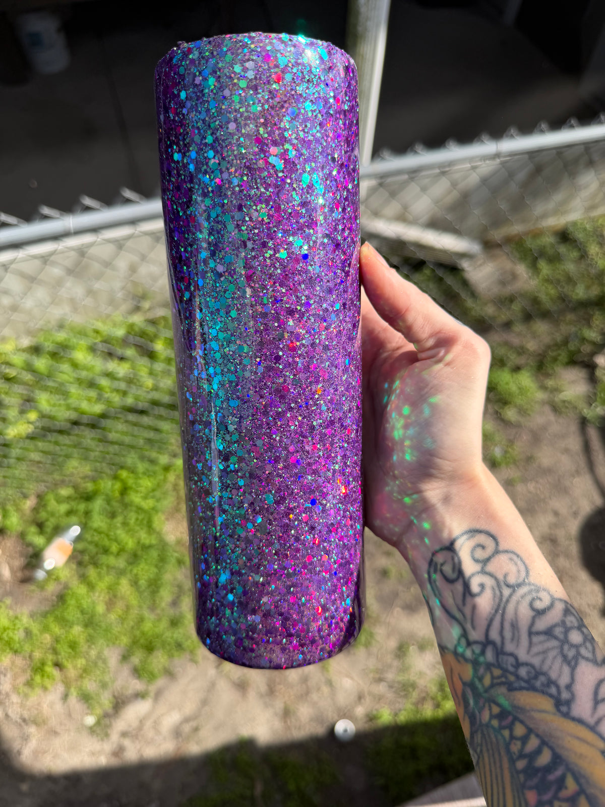 30 oz purple color shift