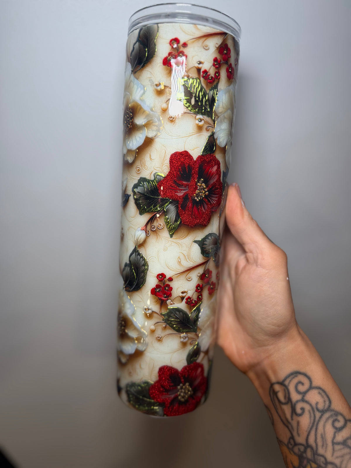 30 oz elegant red