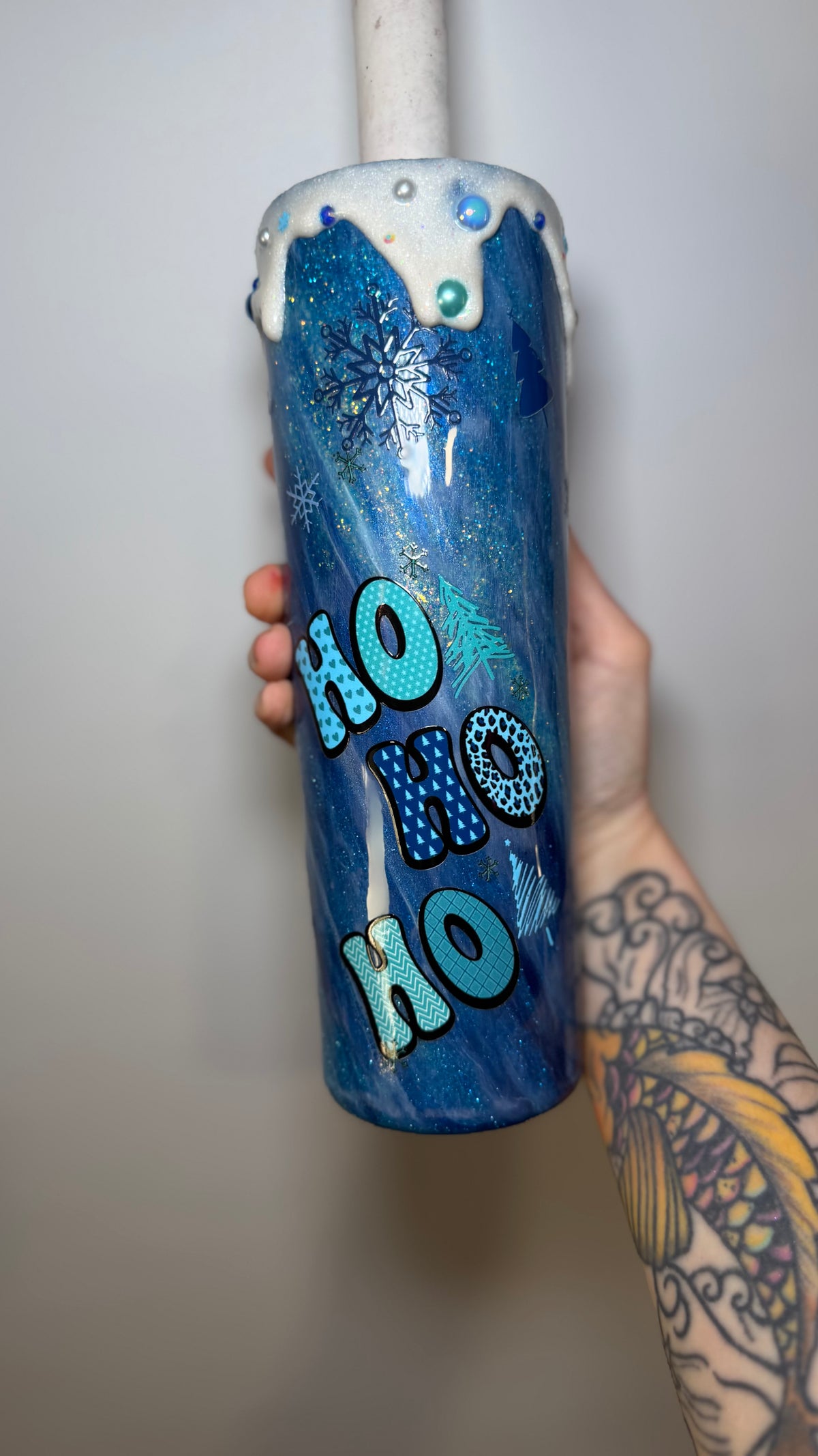 30 oz blue ho ho ho milkyway