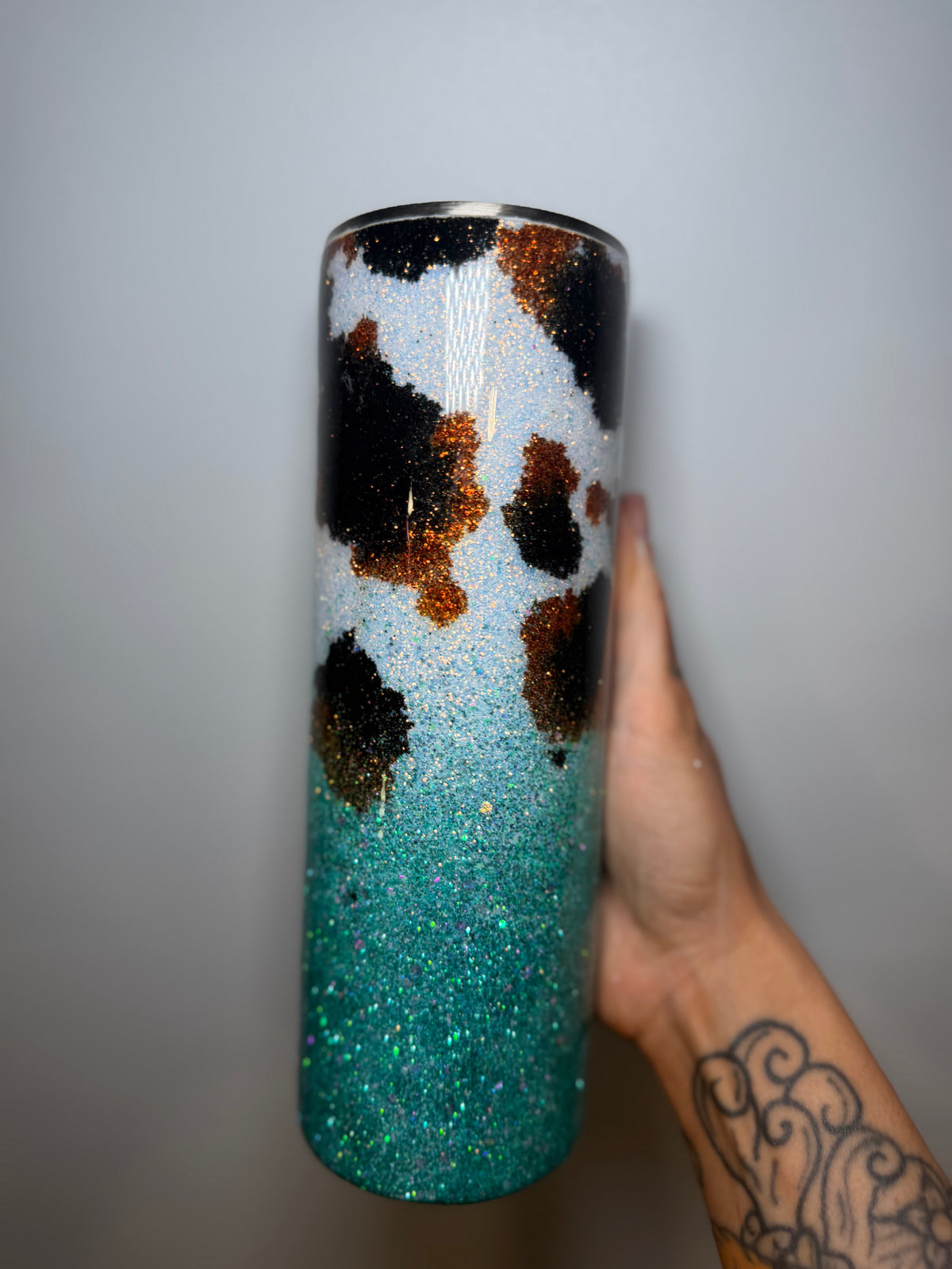 30 oz cowprint