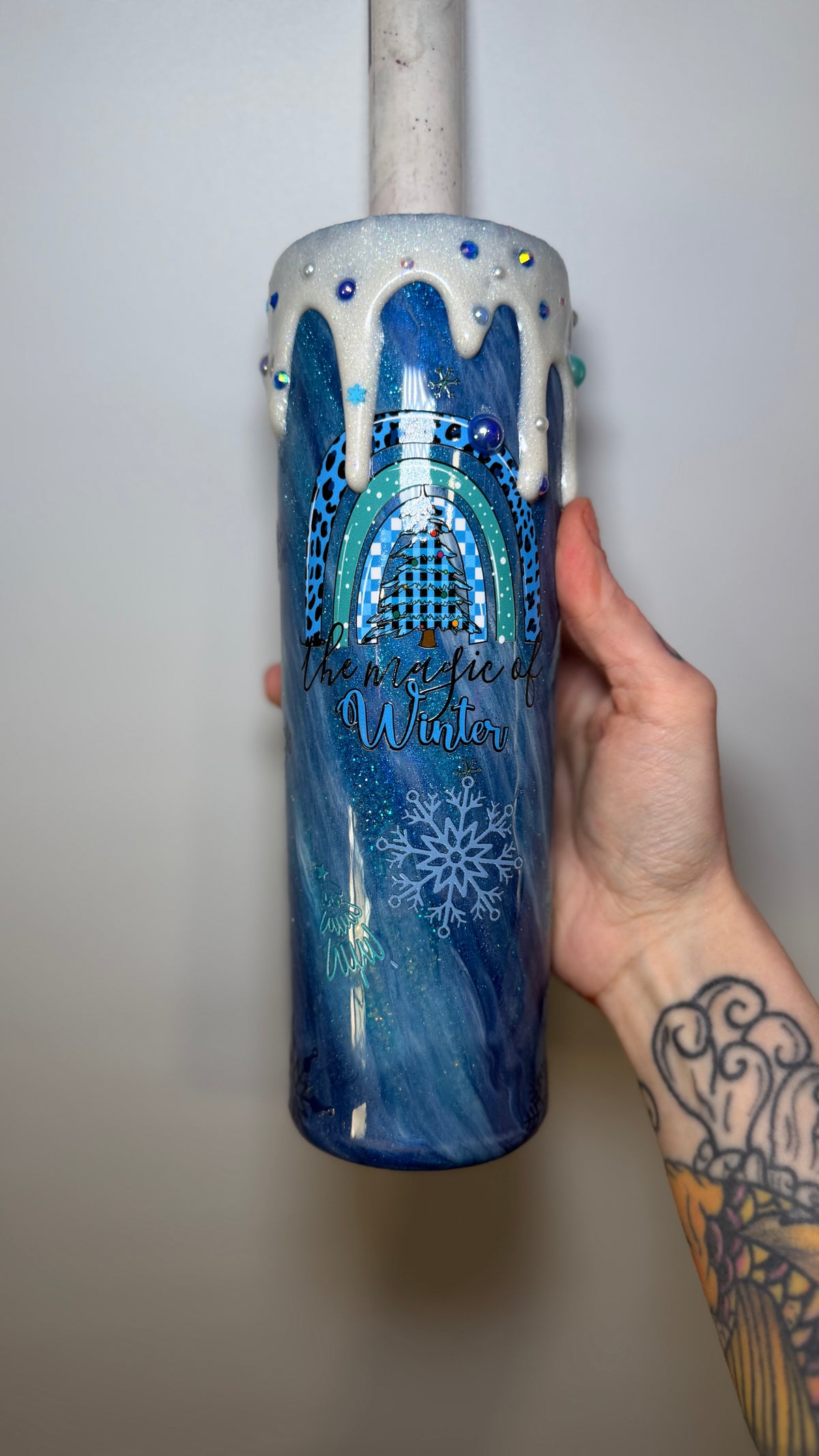30 oz blue ho ho ho milkyway
