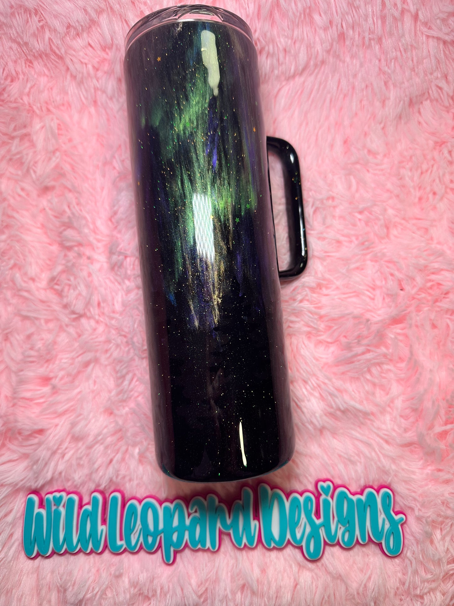 #12-30 oz handle w/ glow stars