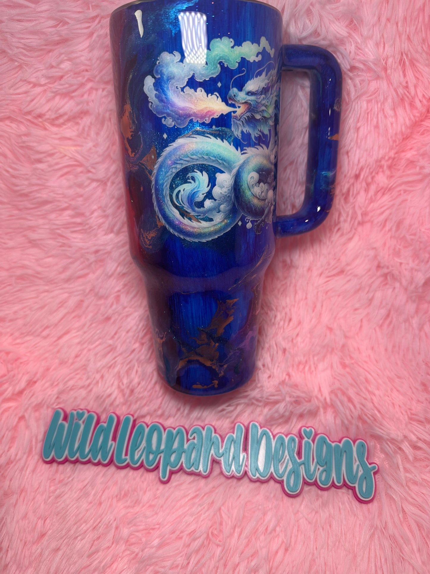 Fire vs ice dragon 40 oz