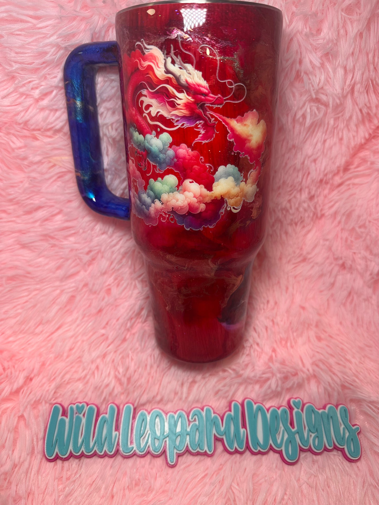 Fire vs ice dragon 40 oz