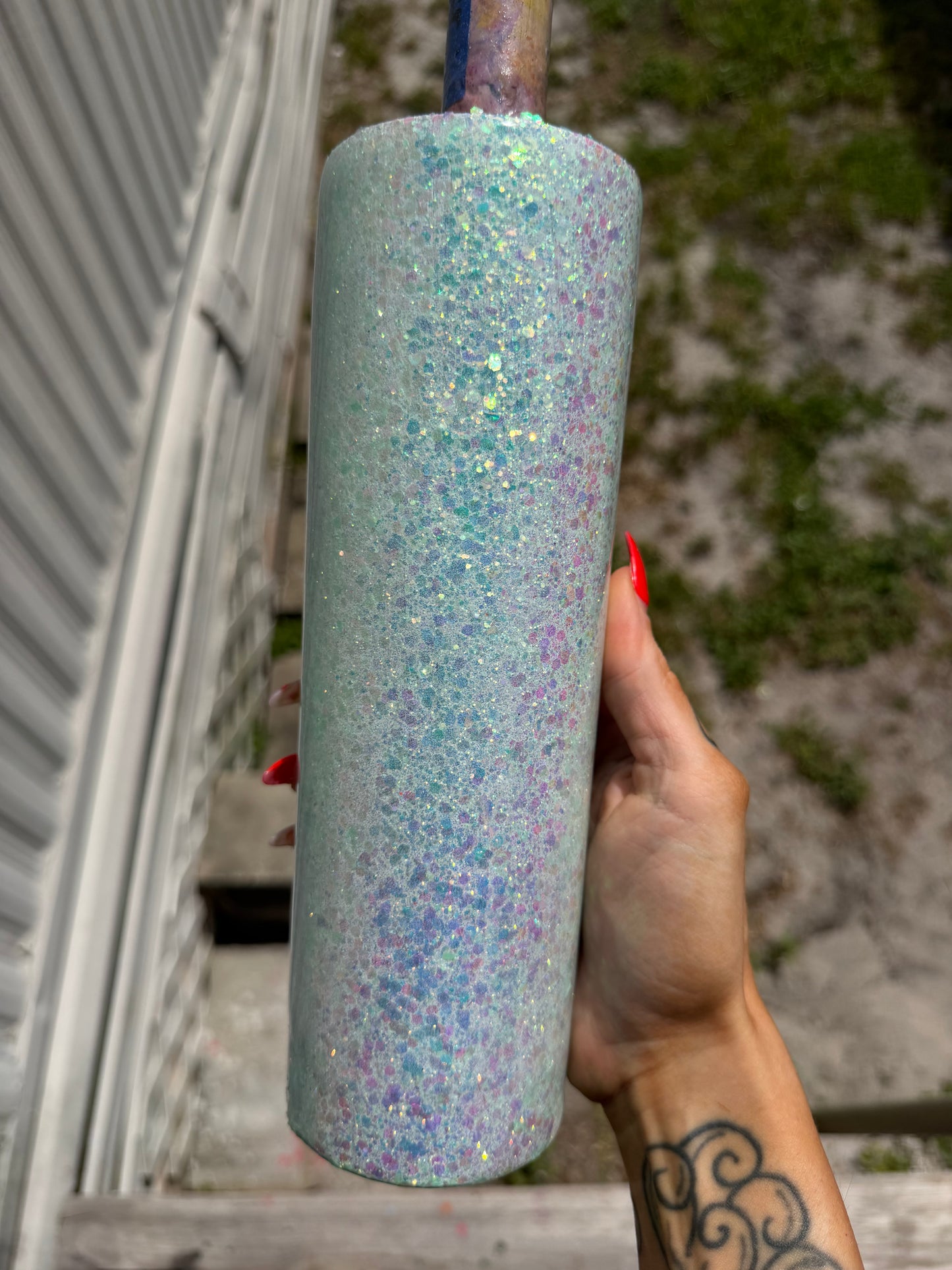 30 oz - baby blue