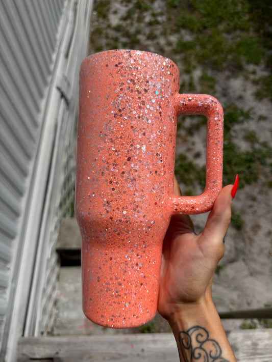 40 oz coral - flip lid