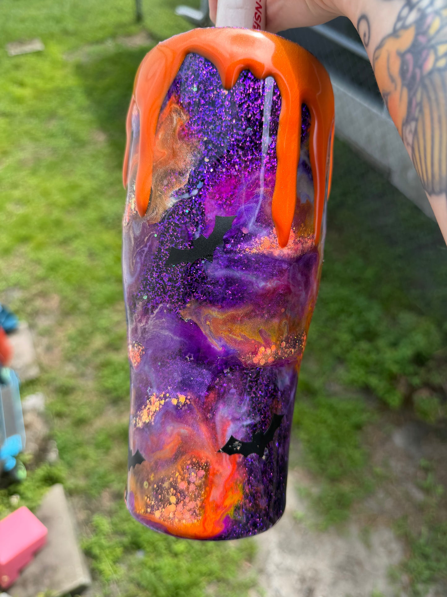32 oz coffee caddy , hocus pocus