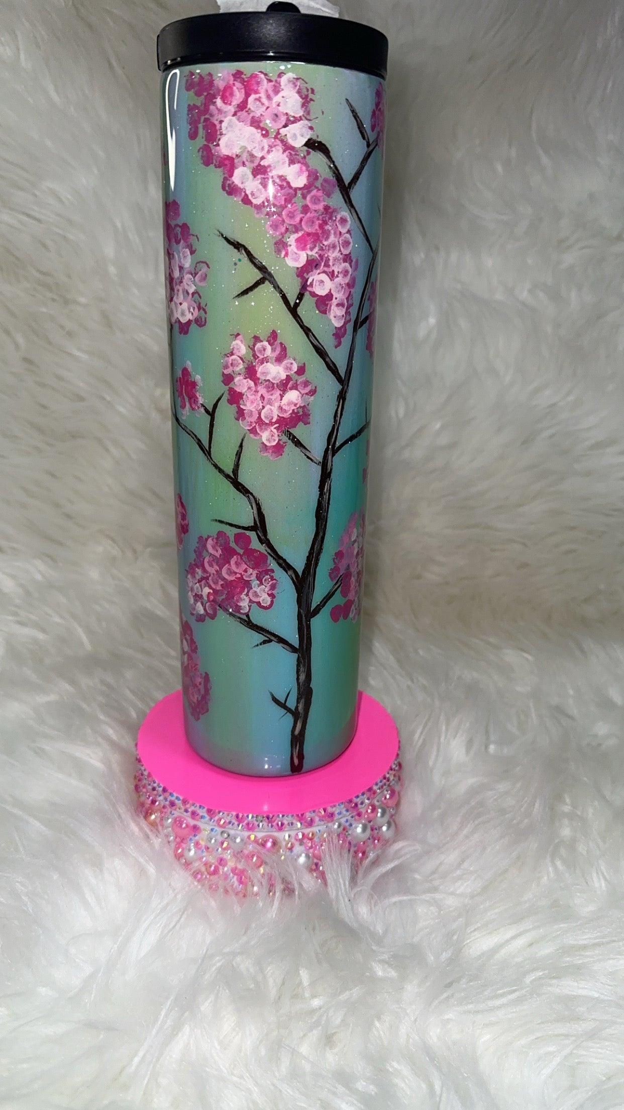 Hand painted blossom tree