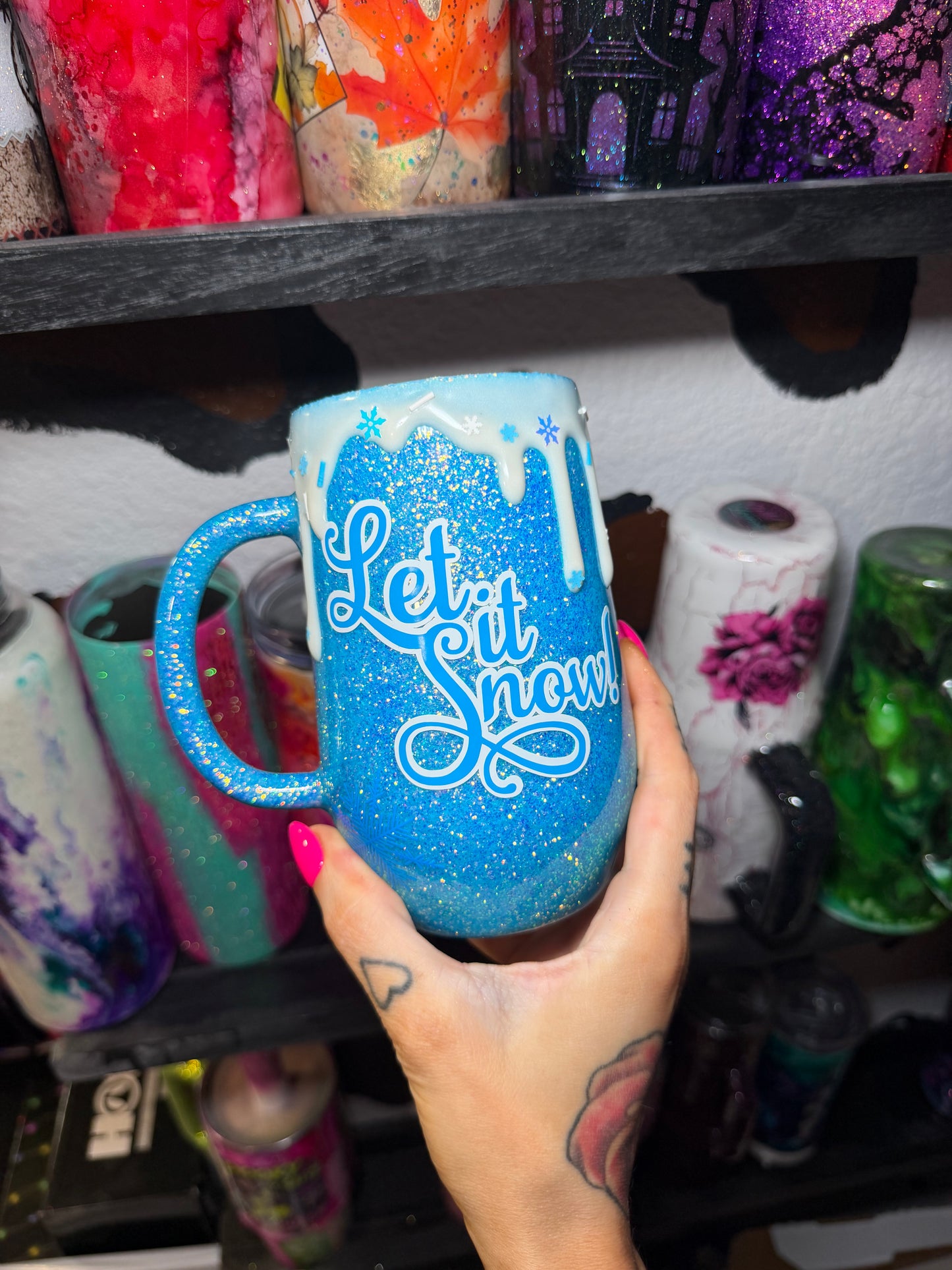 Let it snow mug