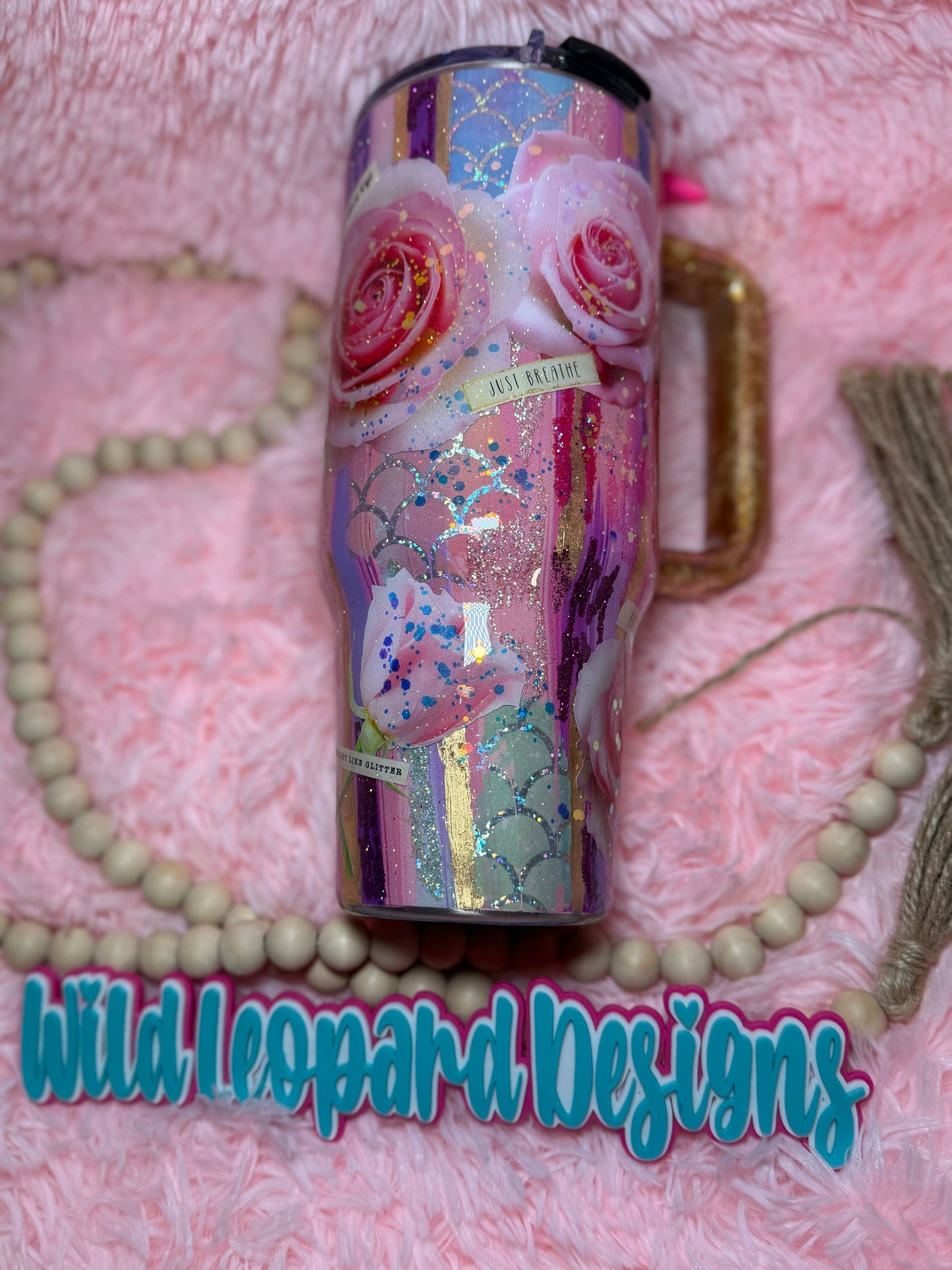 95 - 40 oz rose affirmation