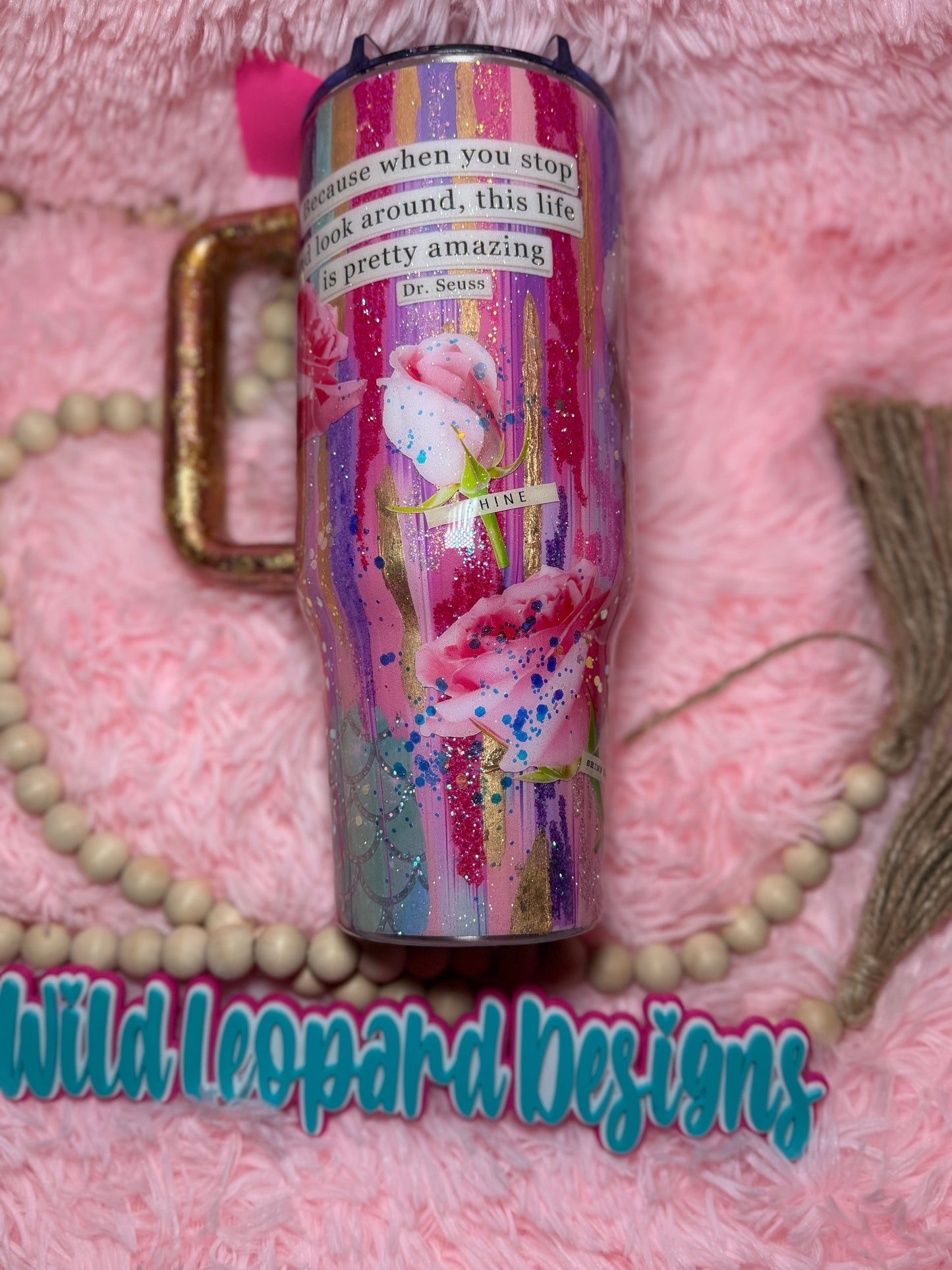 95 - 40 oz rose affirmation