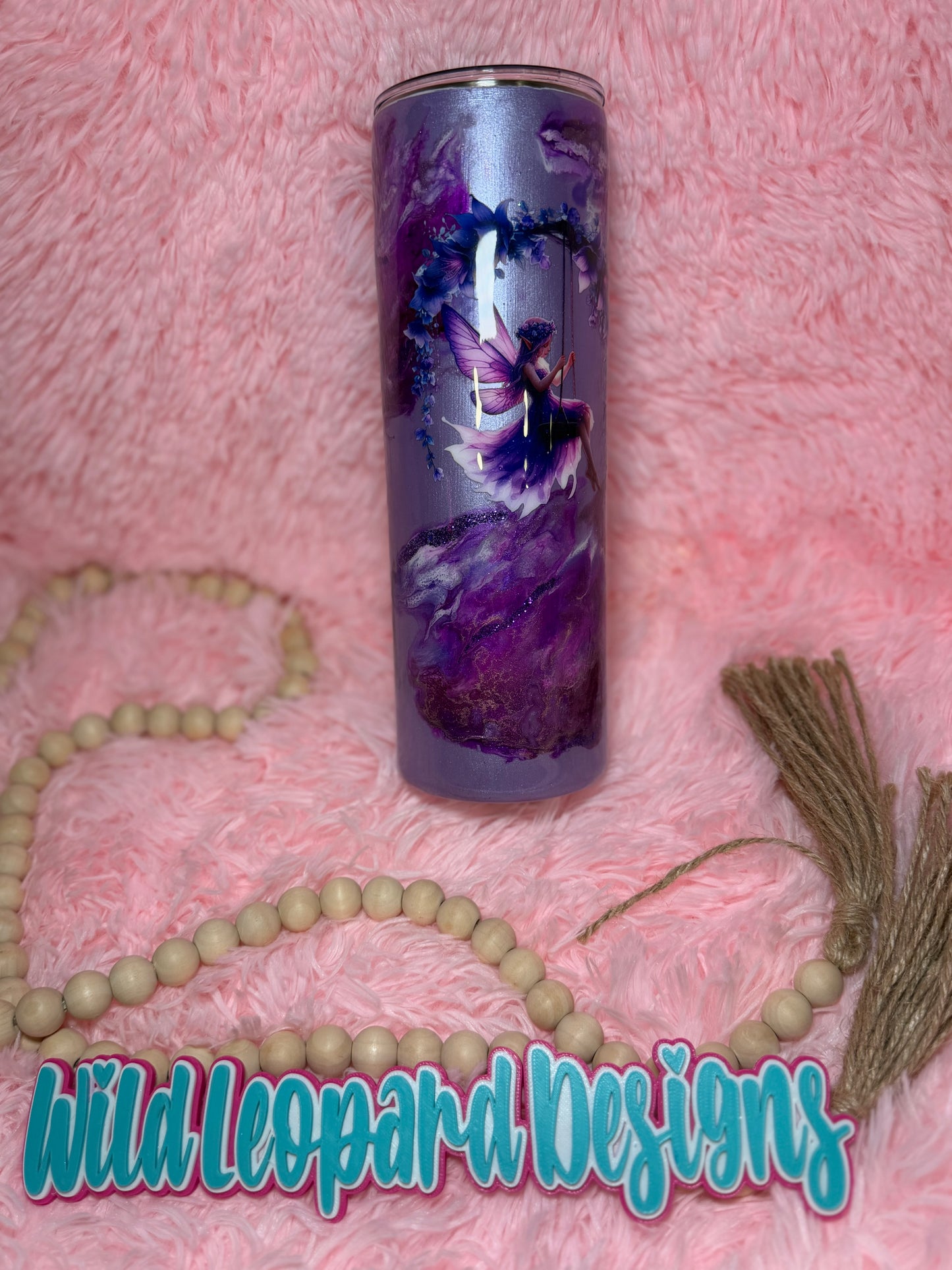 91- 30 oz purple fairy