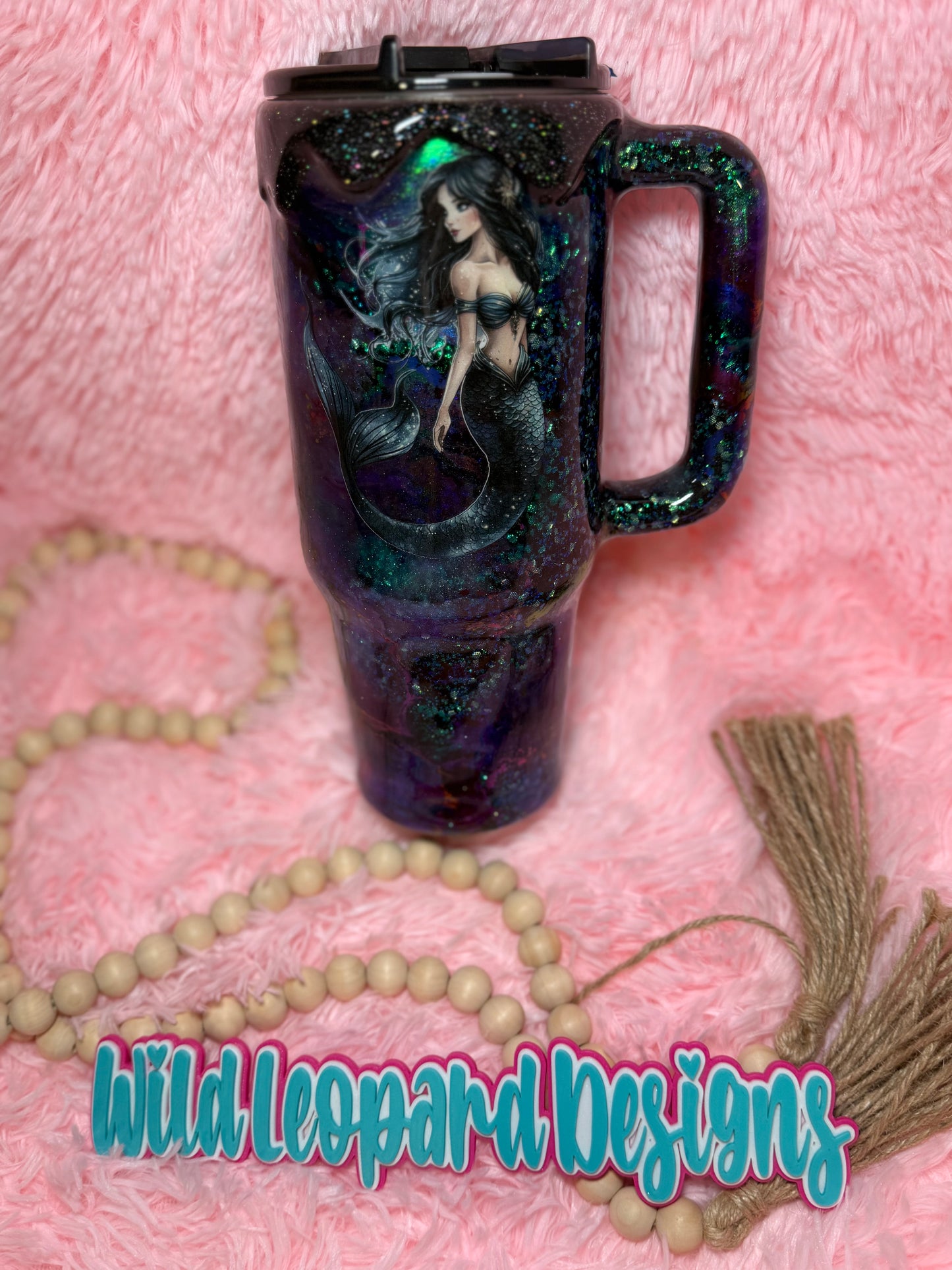 81- 40 oz gothic mermaid