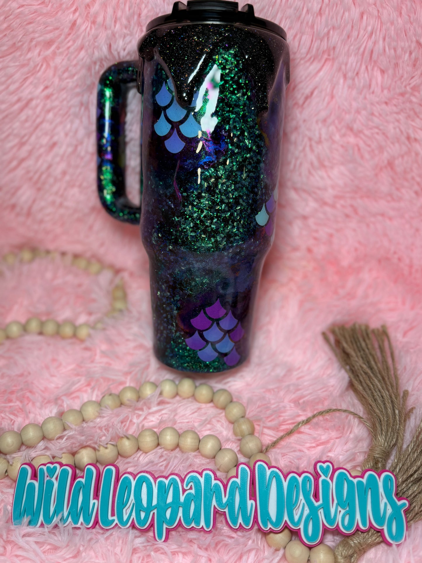 81- 40 oz gothic mermaid