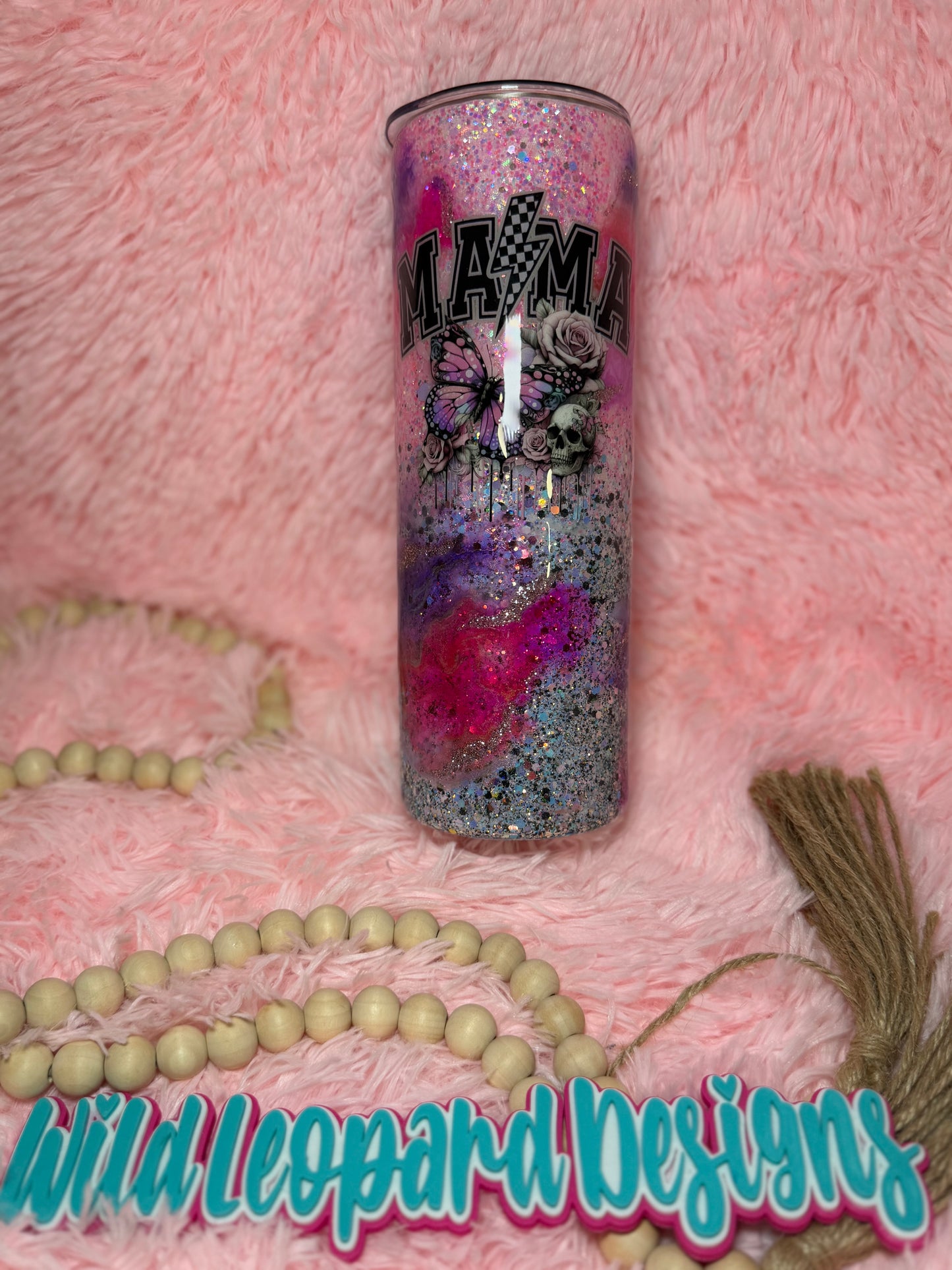 70-30 oz purple pink mama