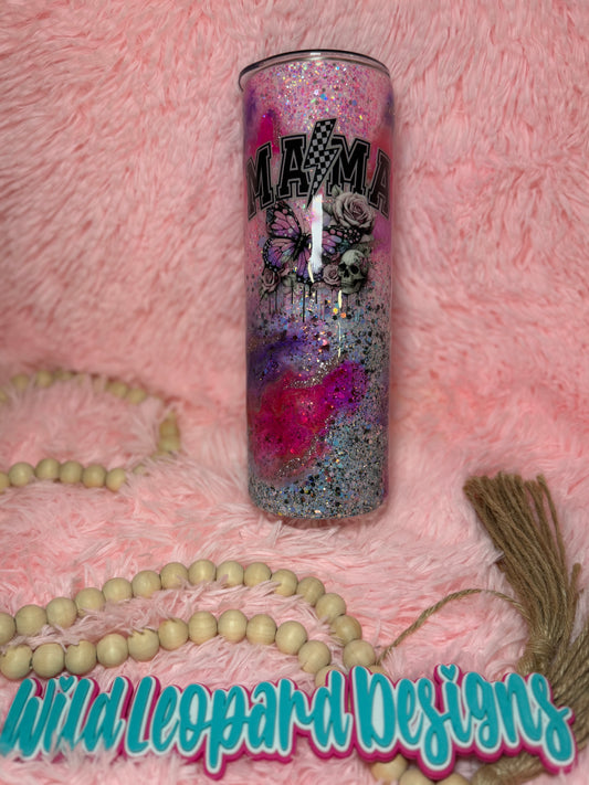 70-30 oz purple pink mama